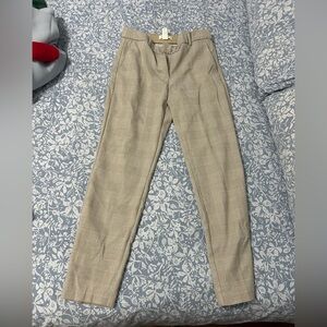 H&M Women's Beige Straight Leg Pants